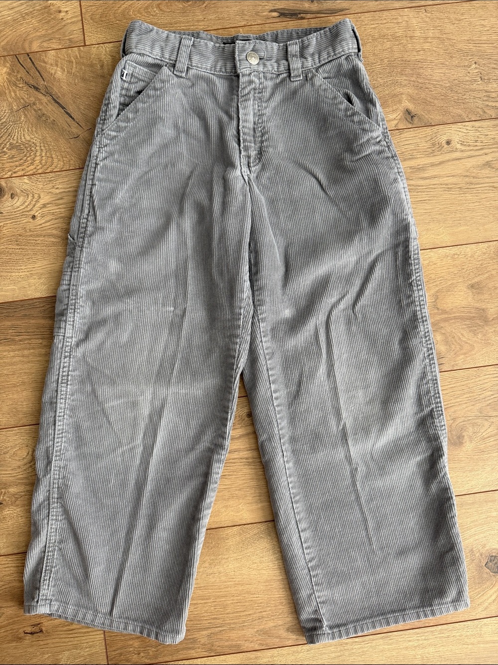 Vintage Kids Gray Corduroy Pants